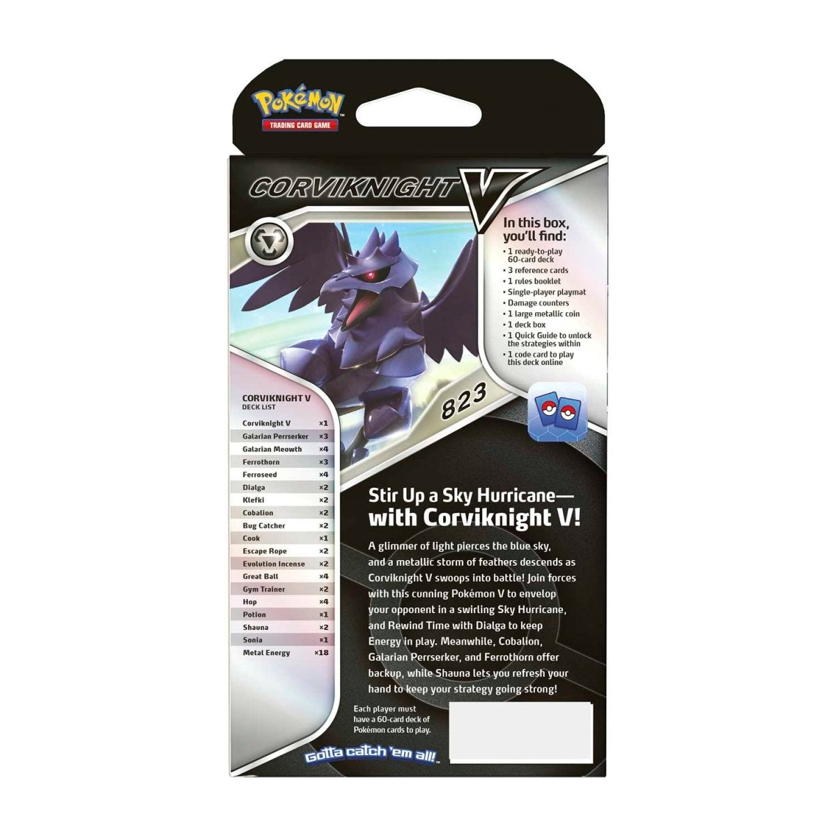 Pokemon Corviknight V Battle Deck