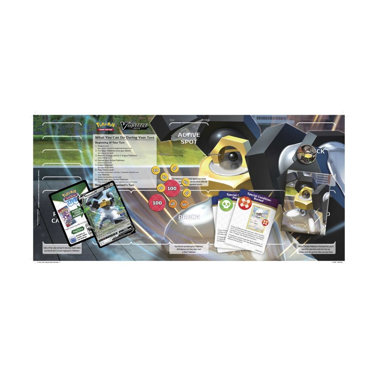 Pokemon GO Melmetal V Battle Deck