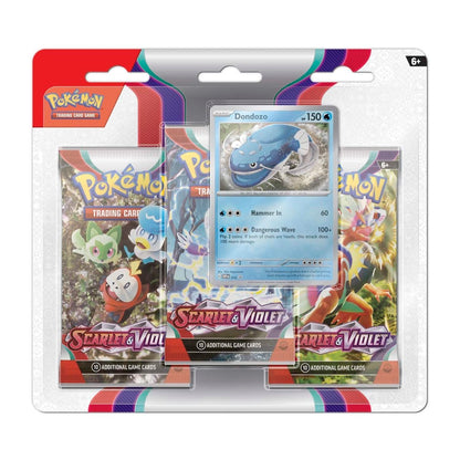 Pokemon Scarlet & Violet Base - 3-Pack Blister