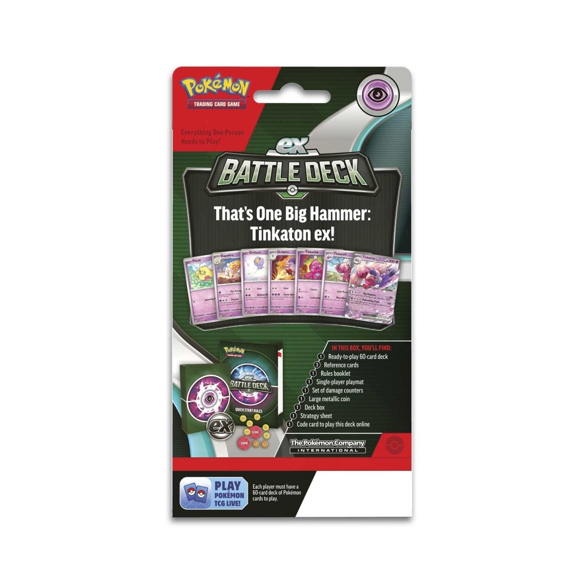 Pokemon - Tinkaton ex Battle Deck