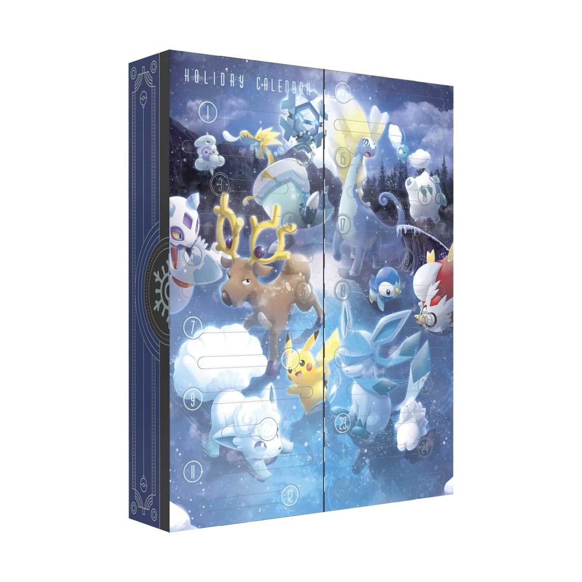 Pokemon 2023 Holiday Calendar (Glaceon, Alolan Vulpix)