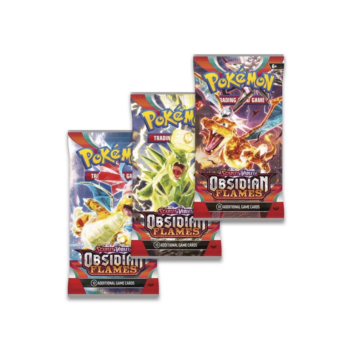 Pokemon Obsidian Flames - 3-Pack Blister