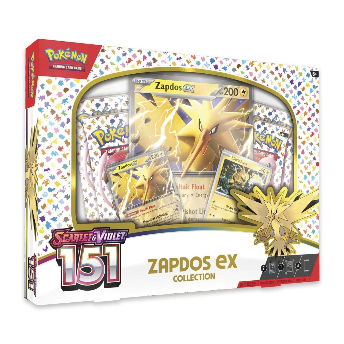 Pokemon 151 - Zapdos ex Box