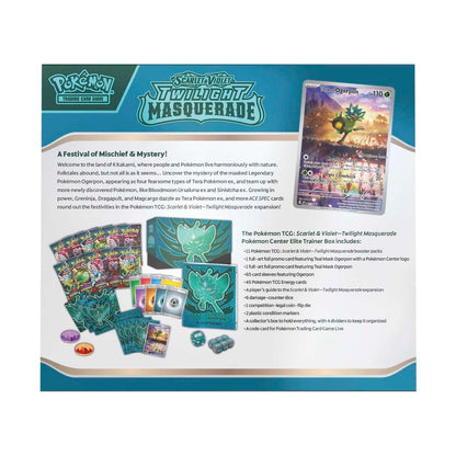Pokemon Twilight Masquerade - Pokémon Center Elite Trainer Box