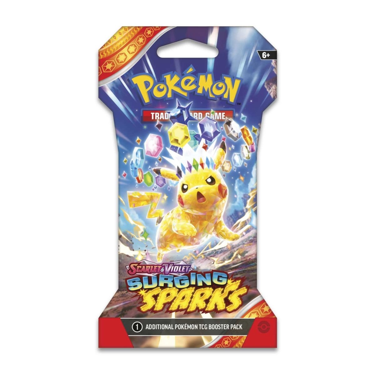 Pokemon Surging Sparks - Sleeved Booster Pack (Random Artwork)