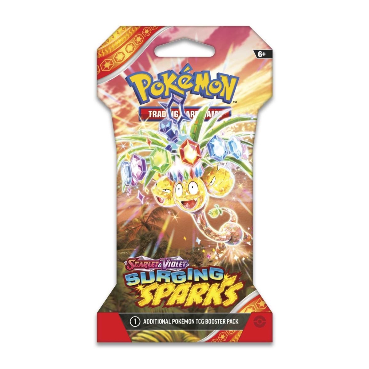 Pokemon Surging Sparks - Sleeved Booster Pack (Random Artwork)
