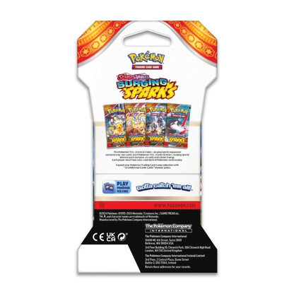 Pokemon Surging Sparks - Sleeved Booster Pack (Random Artwork)