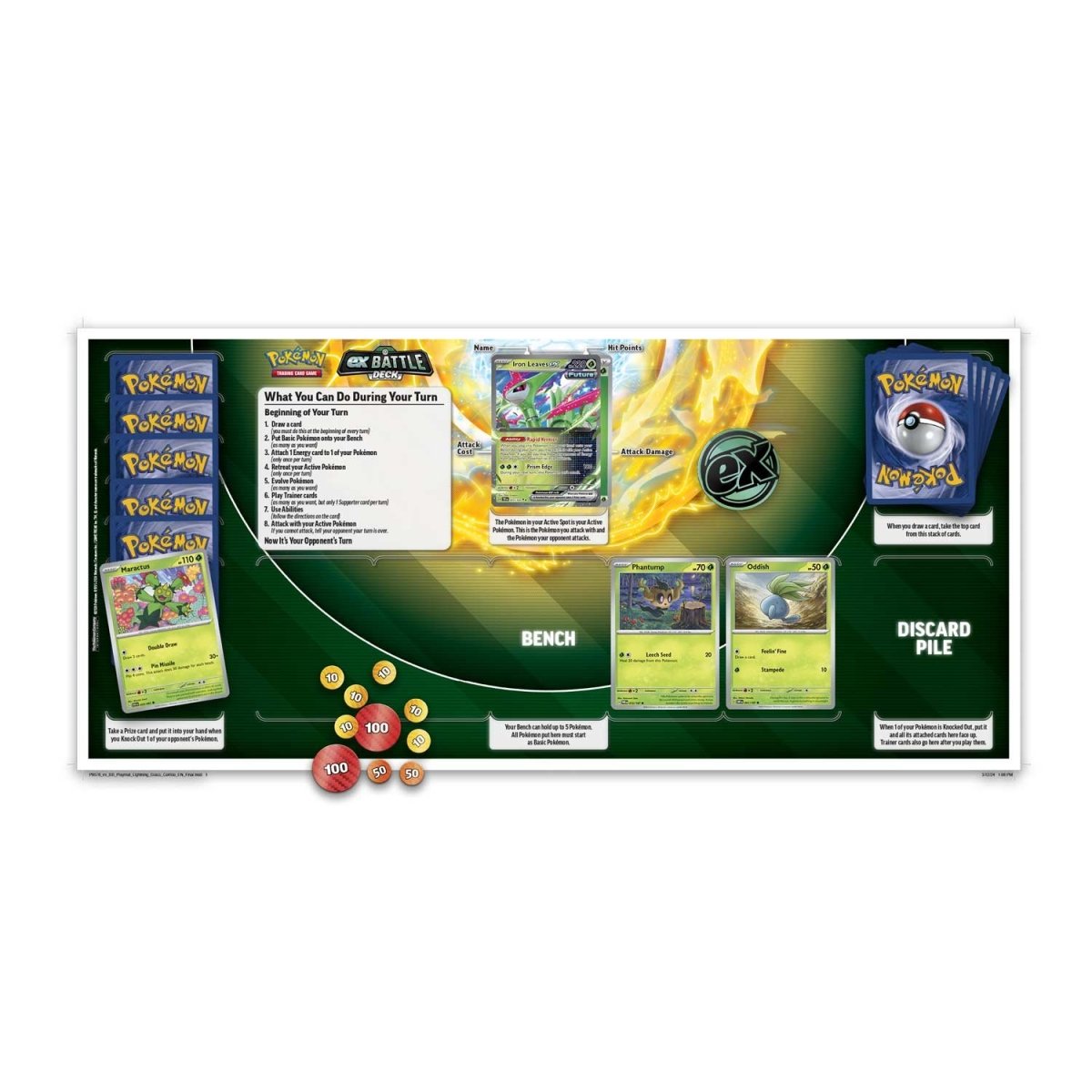 Pokemon - Iron Leaves ex Battle Deck