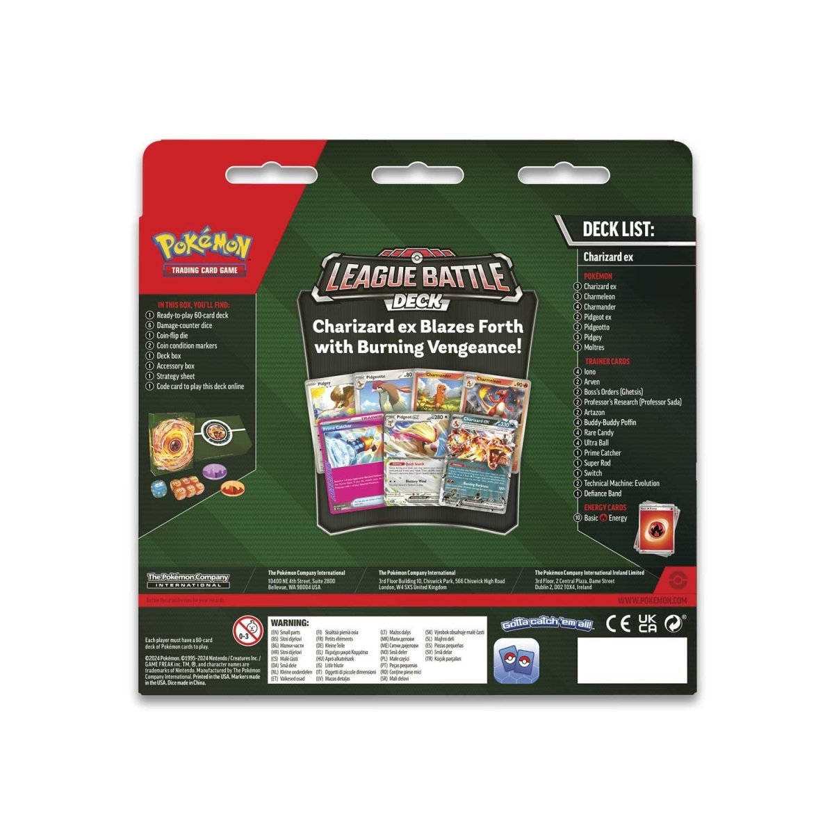 Pokemon - Charizard ex League Battle Deck