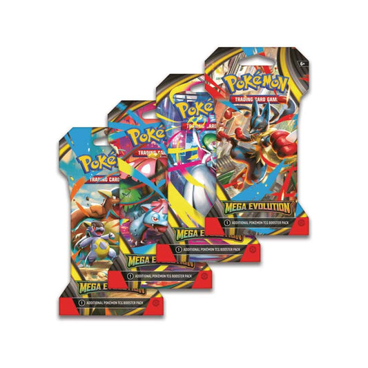 Pokemon Mega Evolution - Sleeved Booster Pack (Random Artwork) (Pre-Order)