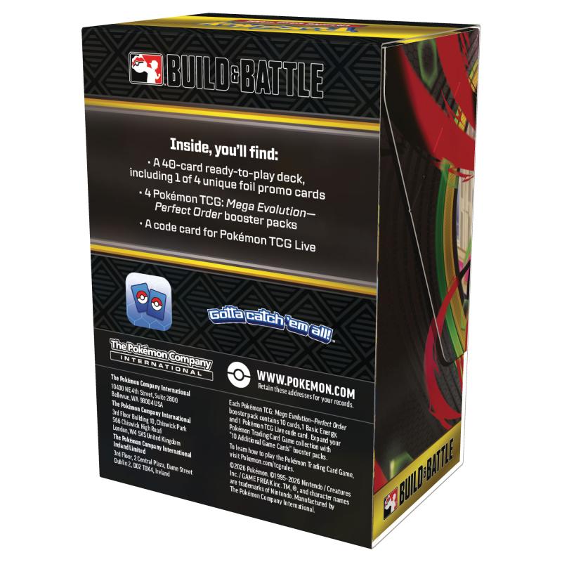 Pokemon Perfect Order - Build & Battle Box