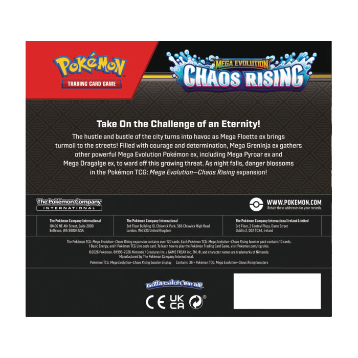 Pokemon Chaos Rising - Booster Box