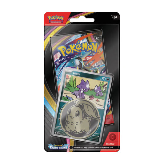 Pokemon Chaos Rising - Checklane Blister (Toxel)