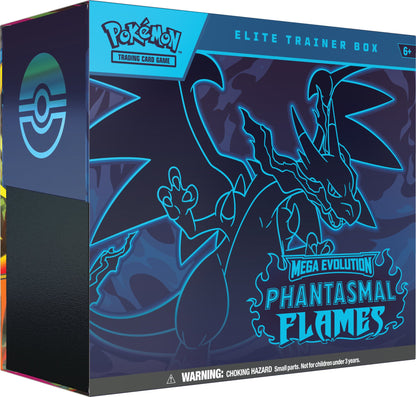 Pokemon Mega Evolution : Phantasmal Flames - Elite Trainer Box (Pre-Order)