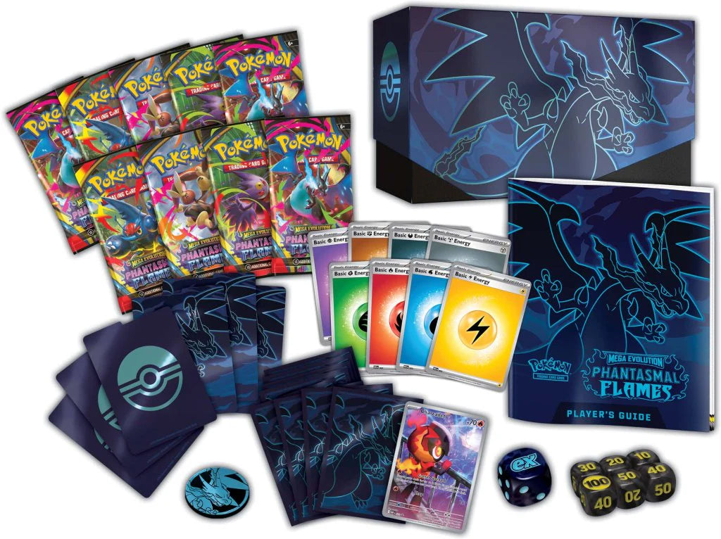 Pokemon Mega Evolution : Phantasmal Flames - Elite Trainer Box (Pre-Order)