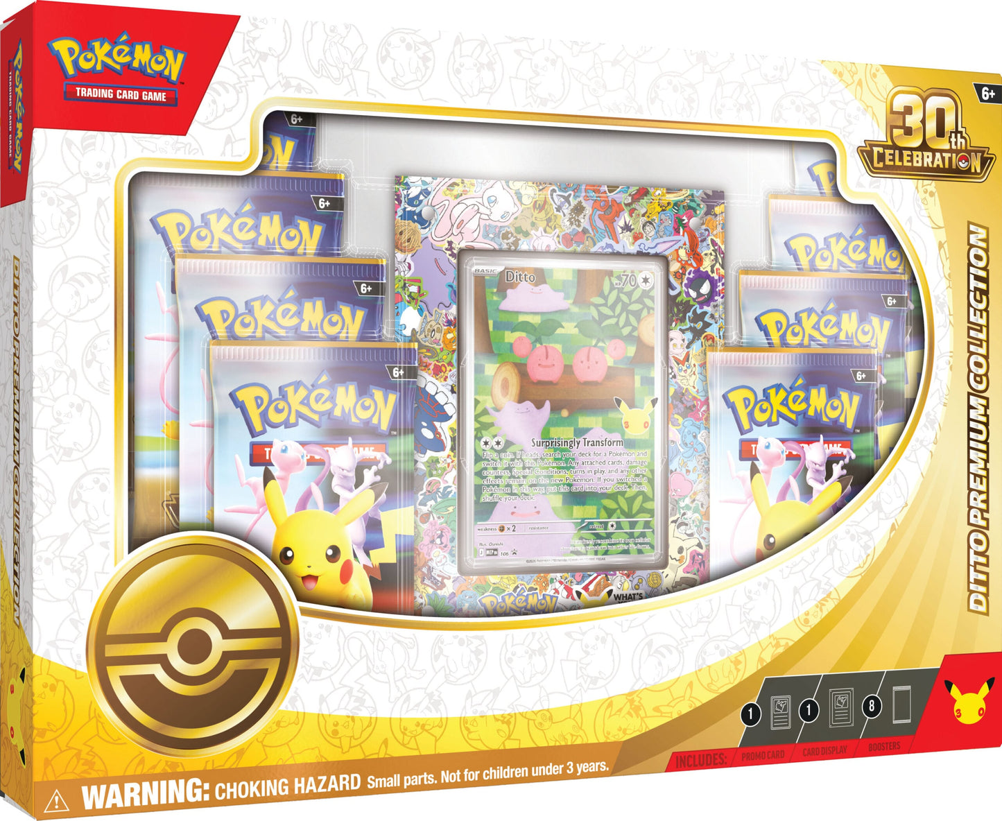 Pokemon 30th Celebration - Ditto Premium Collection (Pre-Order) - Nov 6