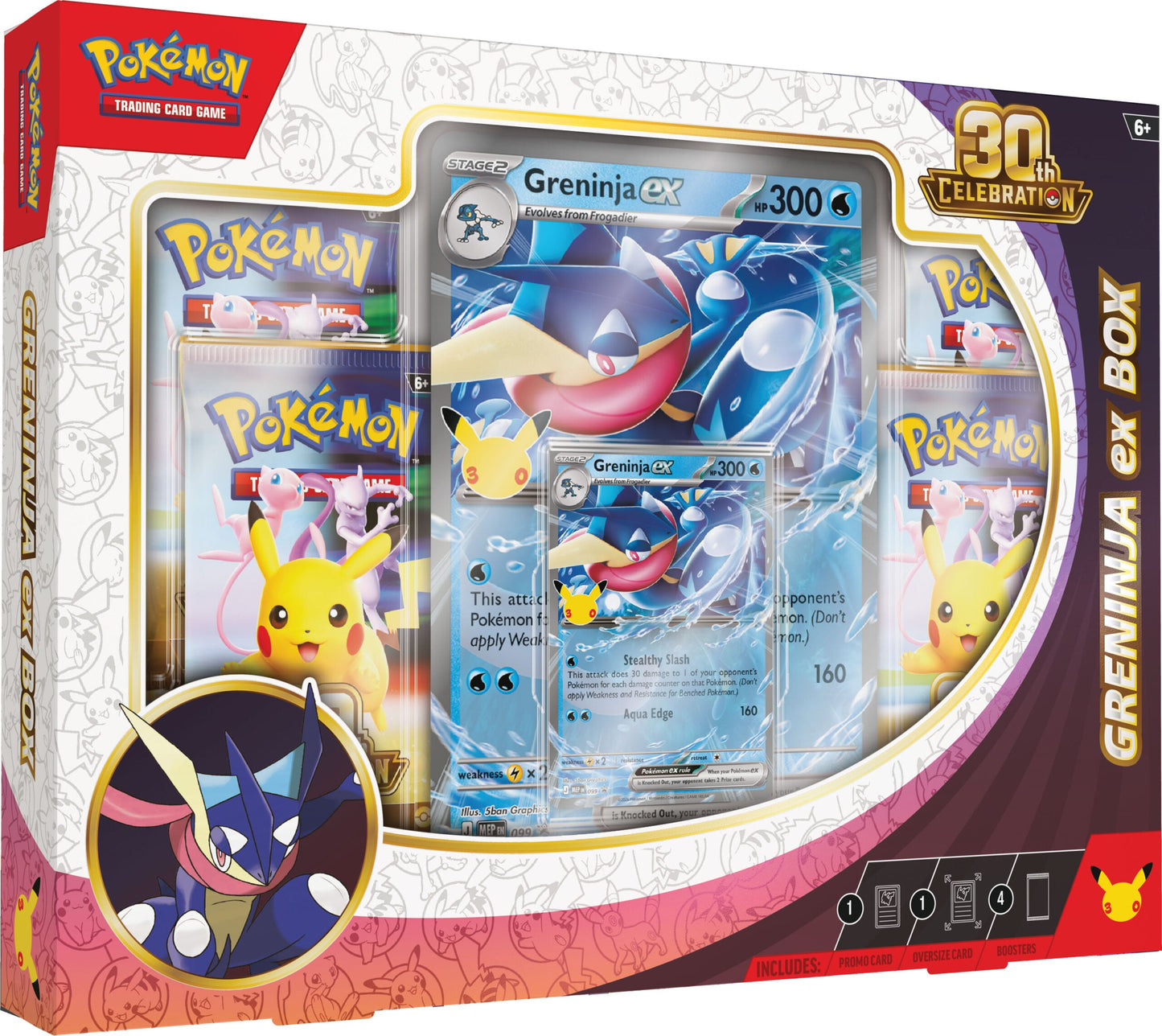 Pokemon 30th Celebration - ex Box (Greninja ex) (Pre-Order) - Sept 16