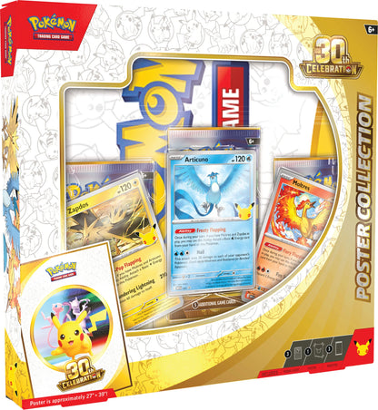 Pokemon 30th Celebration - Poster Collection (Pre-Order) - Sept 16