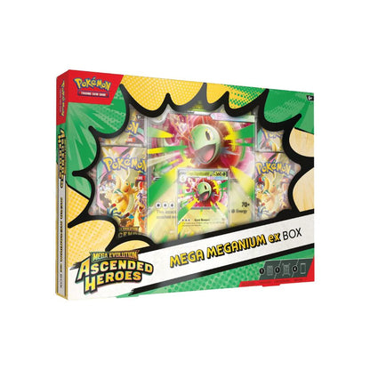 Pokemon Ascended Heroes - ex Collection Box - Mega Meganium ex Box
