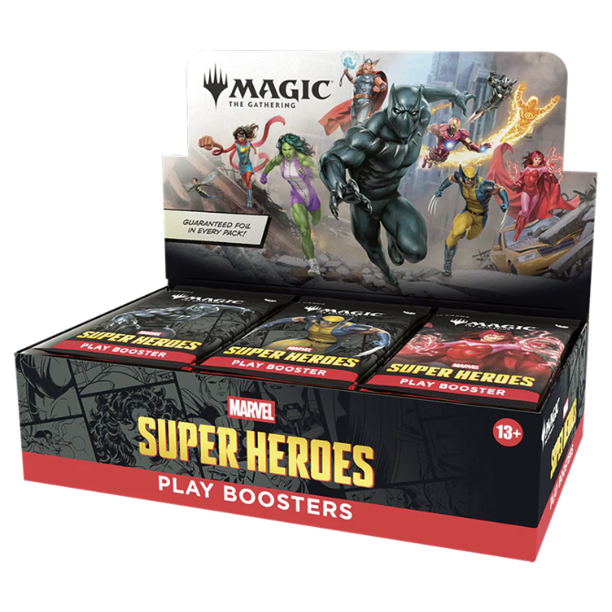 Magic the Gathering Universes Beyond: Marvel Super Heroes - Play Booster (Pre-Order) - June 26