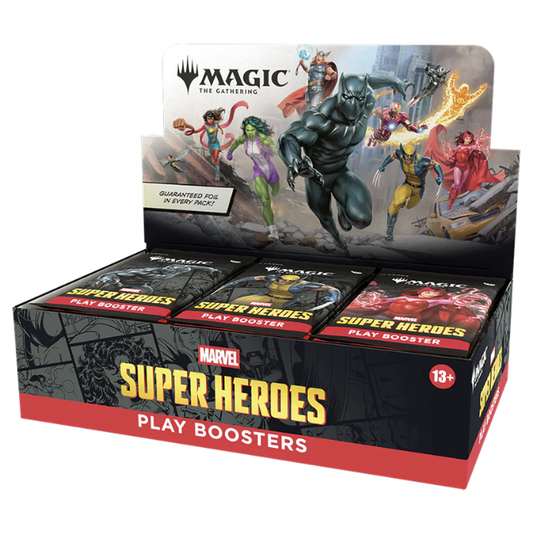 Magic the Gathering Universes Beyond: Marvel Super Heroes - Play Booster (Pre-Order) - June 26