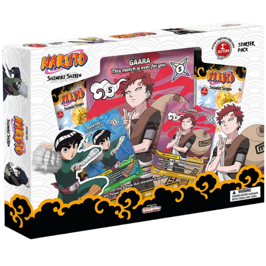 Naruto Mythos TCG: Shinobi Shiren - Starter Pack (Gaara vs Rock Lee) (1st Edition) (Pre-Order)