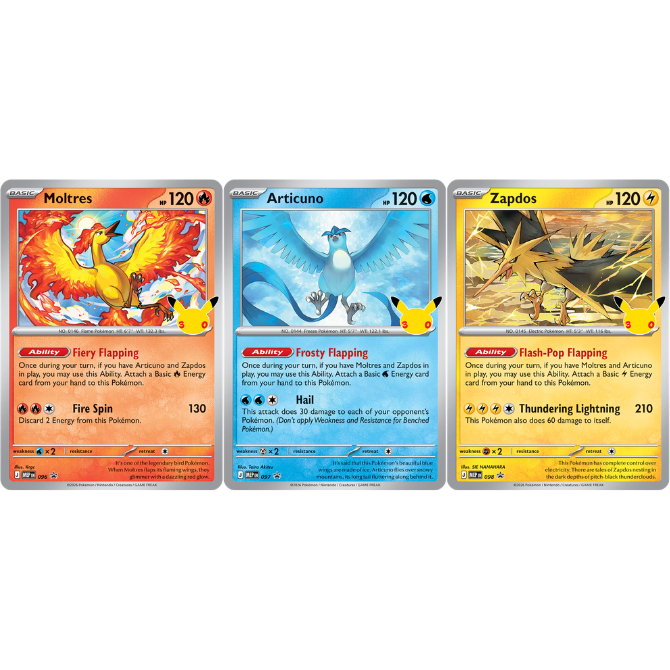Pokemon 30th Celebration - Poster Collection (Pre-Order) - Sept 16