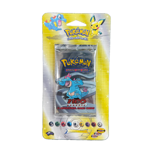 Pokemon Neo Genesis - Blister Pack (Feraligatr Artwork)