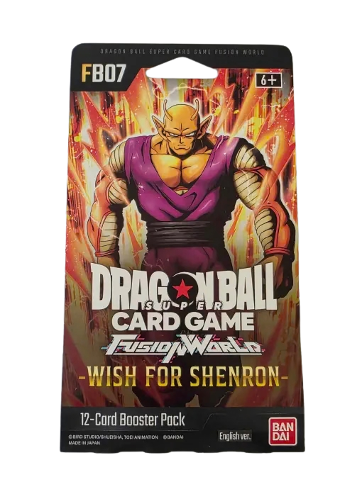Dragon Ball Super Fusion World: Wish For Shenron - Sleeved Booster Pack (FB07)(Random Art)