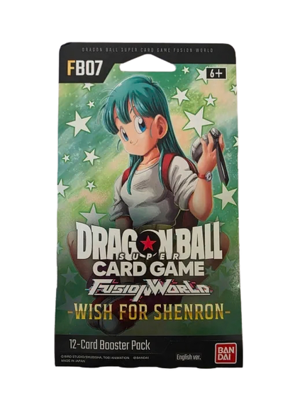 Dragon Ball Super Fusion World: Wish For Shenron - Sleeved Booster Pack (FB07)(Random Art)