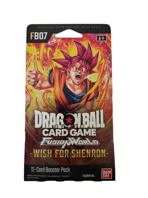 Dragon Ball Super Fusion World: Wish For Shenron - Sleeved Booster Pack (FB07)(Random Art)