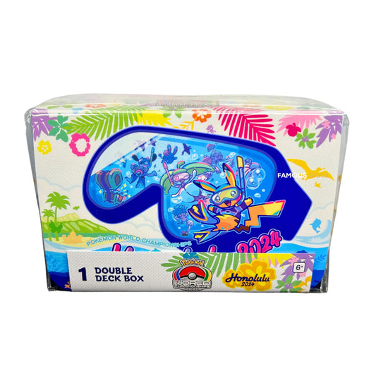 Pokemon 2024 World Championships Honolulu Pikachu - Double Deck Box