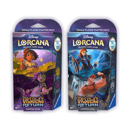 lorcana ursula's return starter deck card list Disney Decks Review - Songs and Swords youll get a taste of the rich story and varied characters of Disney Lorcana Disney Lorcana: Ursula's Return Starter