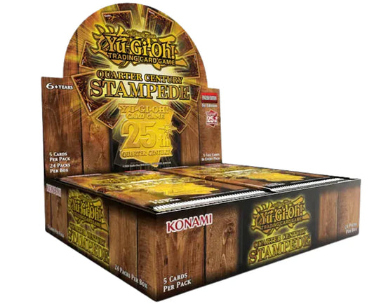 Yu-Gi-Oh! Quarter Century Stampede - 1st Edition Booster Box