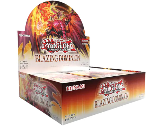 Yu-Gi-Oh! Blazing Dominion - Booster Box (Pre-Order) - May 8