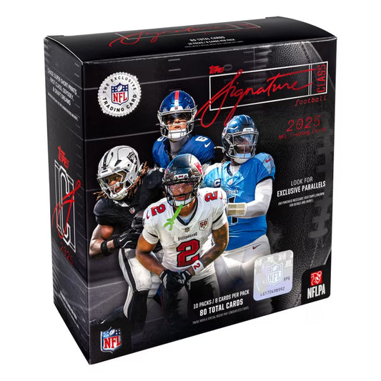 2025 Topps Signature Class Football - Mega Box