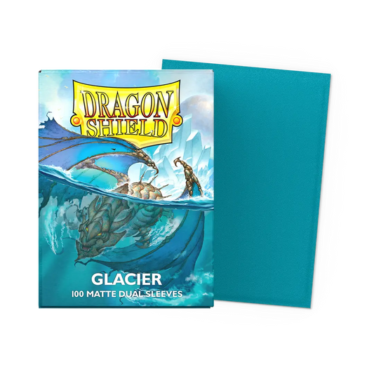Dragon Shield: Standard Size 100ct Sleeves - Glacier (Dual Matte)