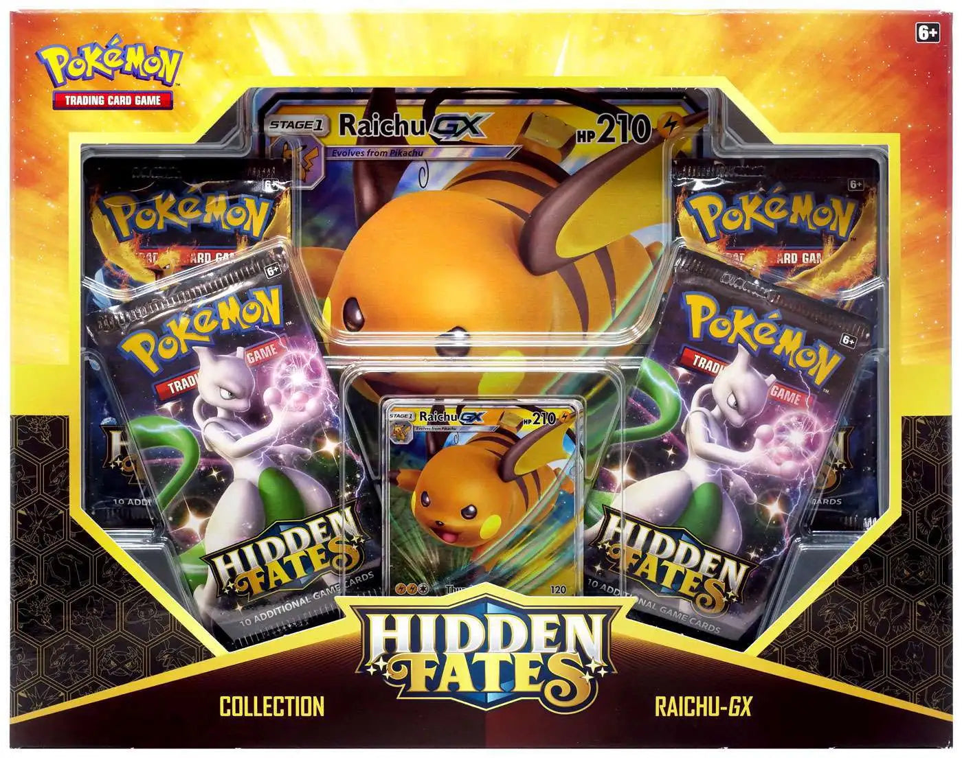 Pokemon - Hidden Fates GX Collection (Raichu)
