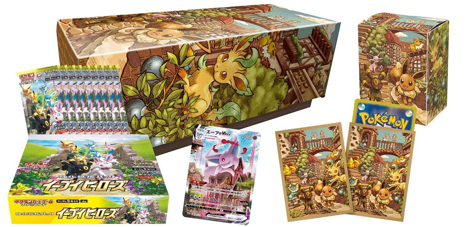 eevee heroes booster box retail price Pokemon Eevee Heroes (S6a)