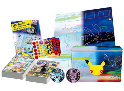 Pokemon 30th Celebration (M6a) - Premium Japanese Deck Set (Espeon & Umbreon)