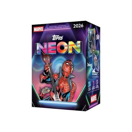 2026 Topps Marvel Neon- Value Box