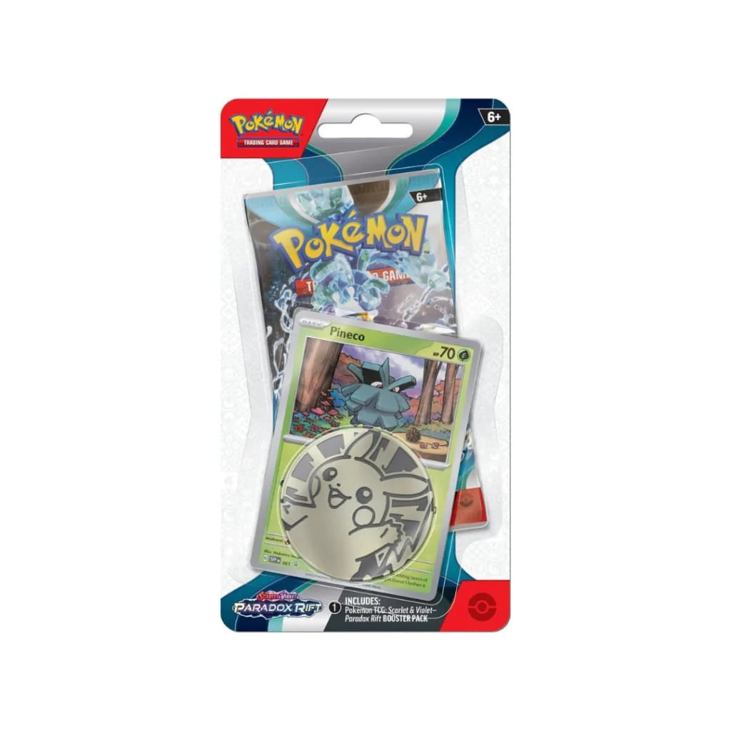 Pokemon Paradox Rift - Checklane Blister (Pineco)