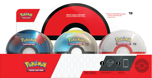 Pokemon 2024 Poke Ball Tin Q4 **Random Selection**