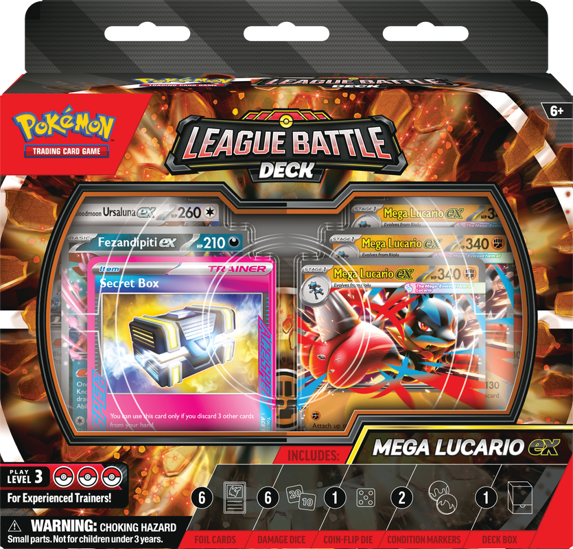 Pokemon League Battle Deck - Mega Lucario ex (Pre Order)
