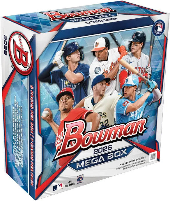 2026 Topps Bowman Baseball - Mega Box